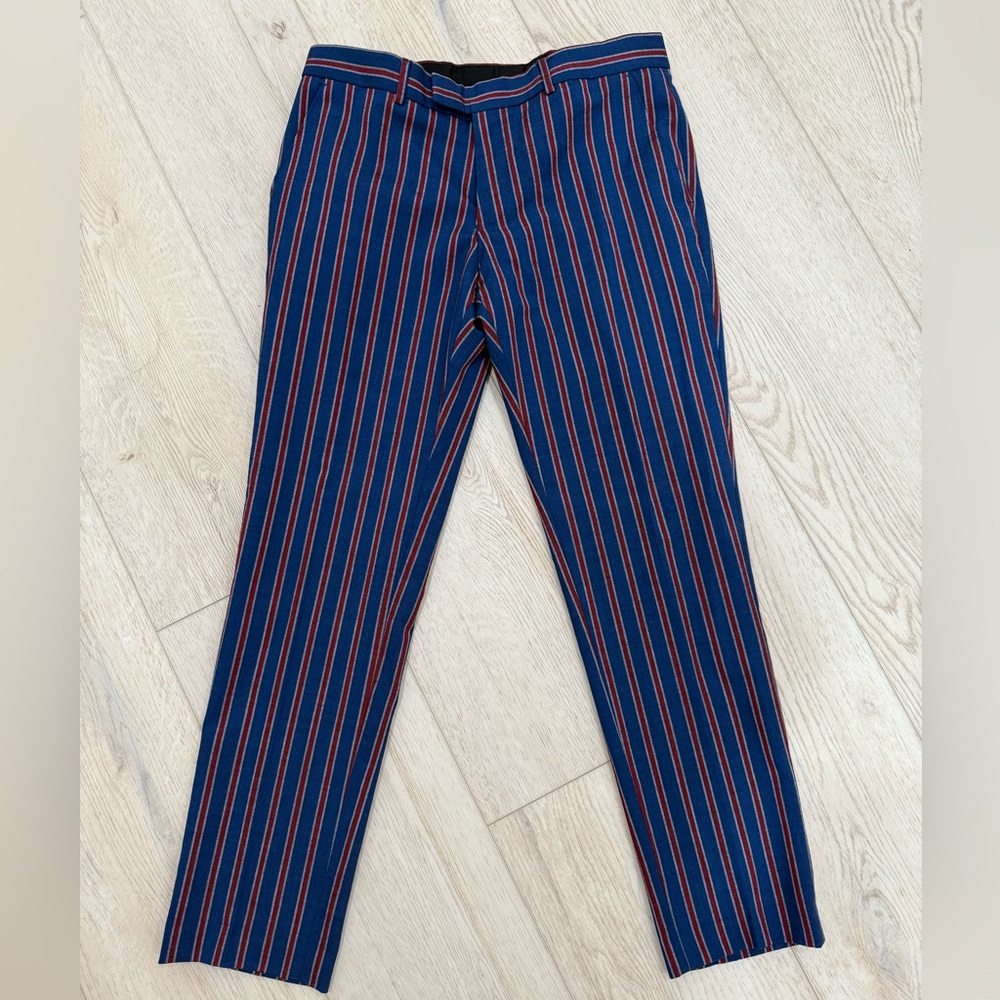 Madcap blue striped trousers